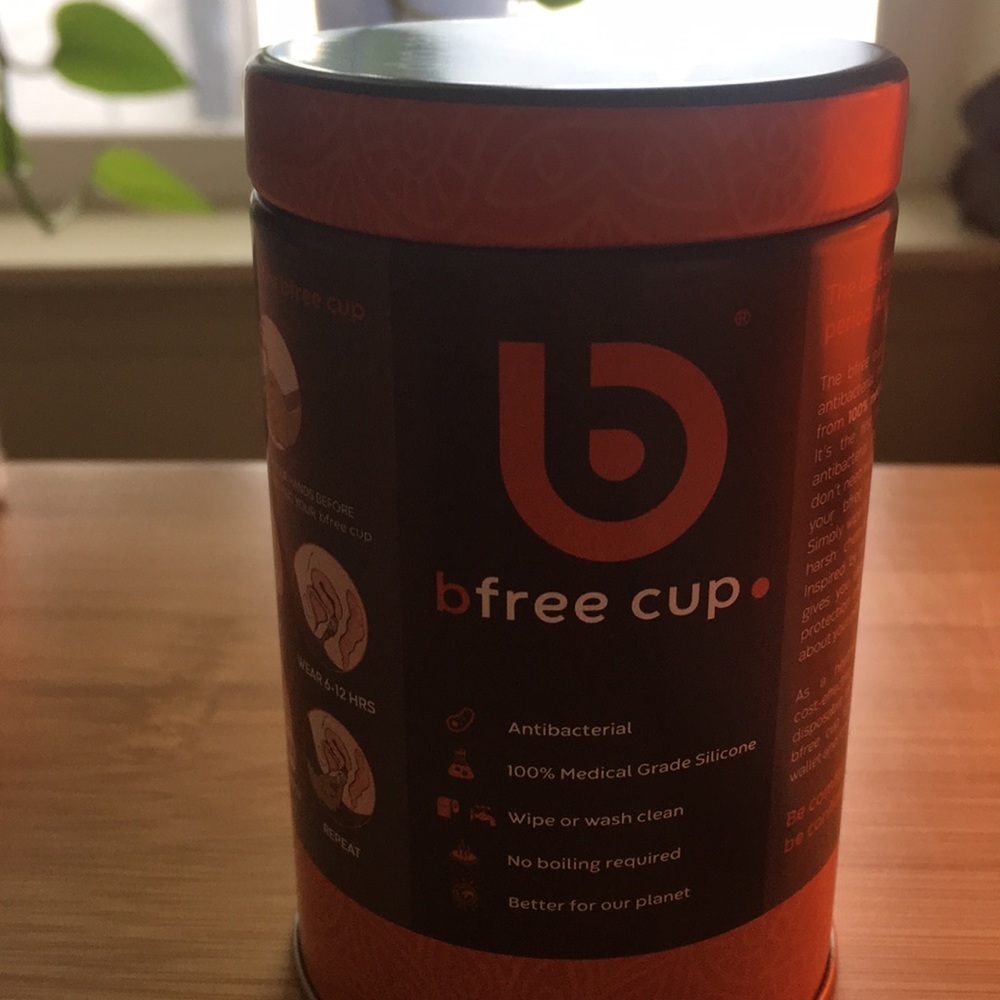 BRAND NEW NEVER USED BFREE MENSTRUAL CUP